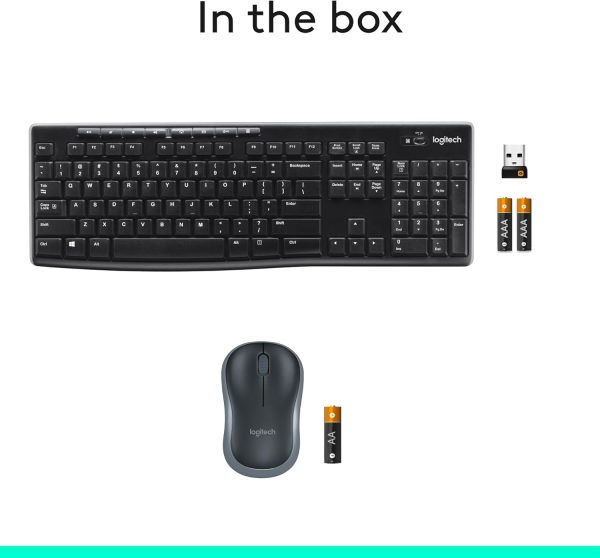 Logitech MK270 Wireless Keyboard and Mouse Combo for Windows... - Image 11