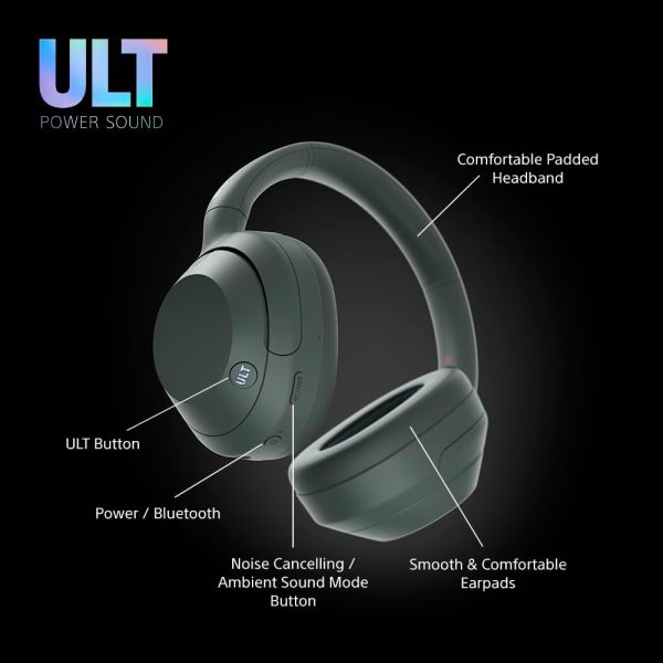 Sony ULT WEAR - Wireless Noise Cancelling Headphones with UL... - Image 10