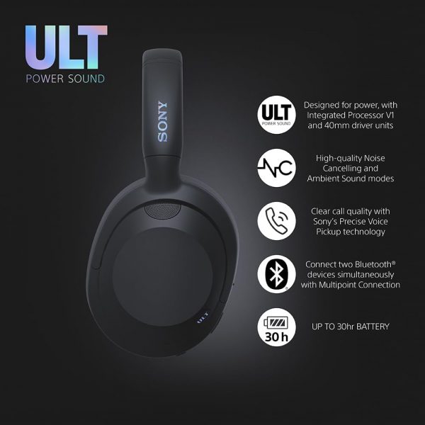 Sony ULT WEAR Over Ear Wireless Noise Cancelling Headphones ... - Image 3
