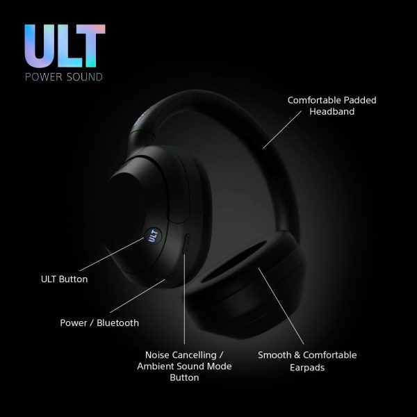Sony ULT WEAR Over Ear Wireless Noise Cancelling Headphones ... - Image 10