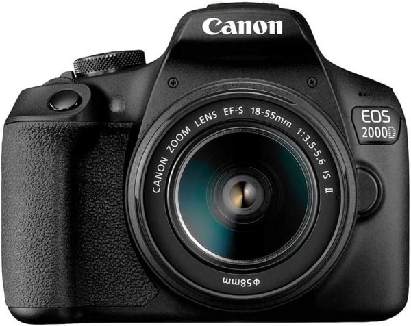 Canon EOS 2000D DSLR Camera and EF-S 18-55 mm f/3.5-5.6 IS I... - Image 2