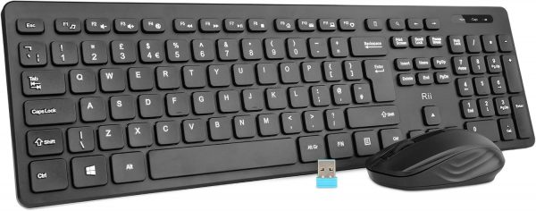 Wireless keyboard and Mouse Set,Rii RK200 Standard Full Size... - Image 2