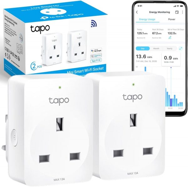 Tapo Smart Plug with Energy Monitoring, works with Alexa and... - Image 2