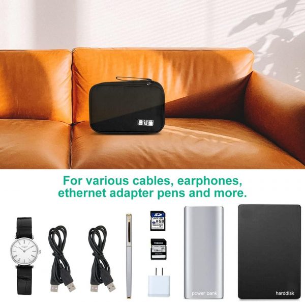 HCFGS Electronics Accessories Organizer Bag, Travel Cable Or... - Image 8