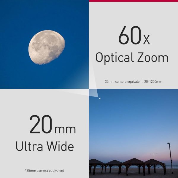 Panasonic Lumix DC-FZ82DE-K Bridge Camera with 20-1200 mm F2... - Image 3