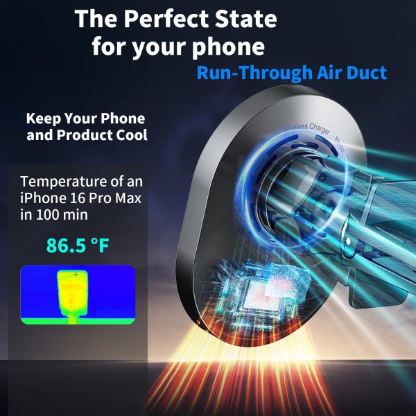 Magsafe Car Mount Charger [15W Fastest Charging Speed&16x St... - Image 8