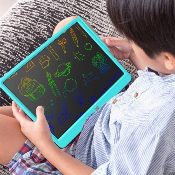 LCD Writing Tablet, Extra Large 15 Inch, Colorful, Erasable ... - Image 2