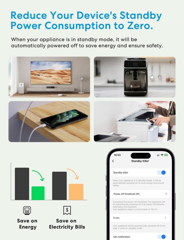 Meross Smart Plug with Energy Monitoring, Mini Smart WiFi Pl... - Image 8
