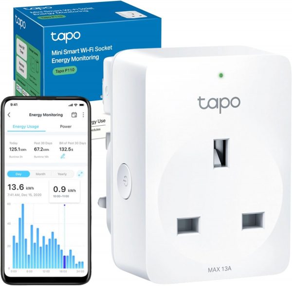 Tapo Smart Plug with Energy Monitoring, Remotely manage devi... - Image 2