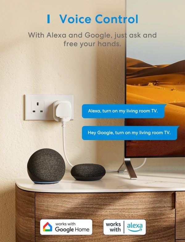 Meross Smart Plug with Energy Monitoring, Mini Smart WiFi Pl... - Image 4