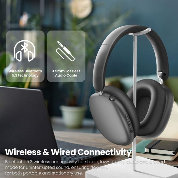Wentronic Y01 Wireless Over Ear Headphones, Noise Canceling ... - Image 7