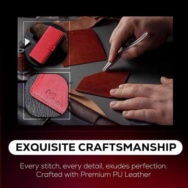 Case Collection for Samsung A14 Phone Case - Leather Folio F... - Image 7