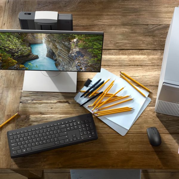 Dell Wireless Keyboard and Mouse Desk Set - KM3322W - UK - Image 11