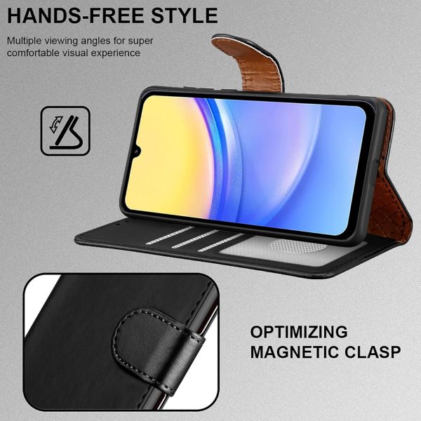 iCatchy for Samsung Galaxy A15 Phone Case – Leather Wallet C... - Image 6