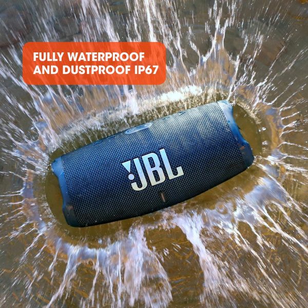 JBL Charge 5 Portable Bluetooth Speaker with Deep Bass, IP67... - Image 4