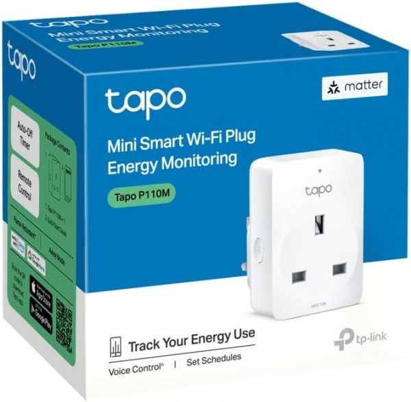 Tapo P110M Smart Plug, WiFi Plug, Energy Monitoring, Electri... - Image 11