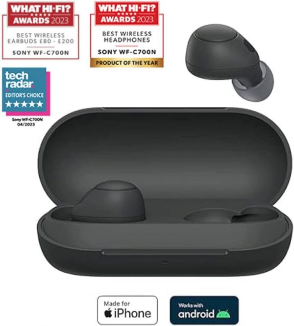 Sony WF-C700N Wireless, Bluetooth, Noise Cancelling Earbuds ... - Image 3