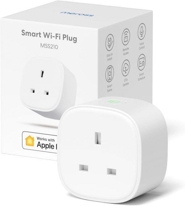 meross WiFi Smart Plug, Wireless Remote Control Timer Switch... - Image 2
