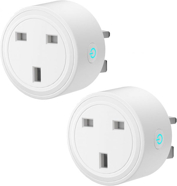 2 Pack Adapter Plug Socket, Works with Wothfav Smart Timer P... - Image 2