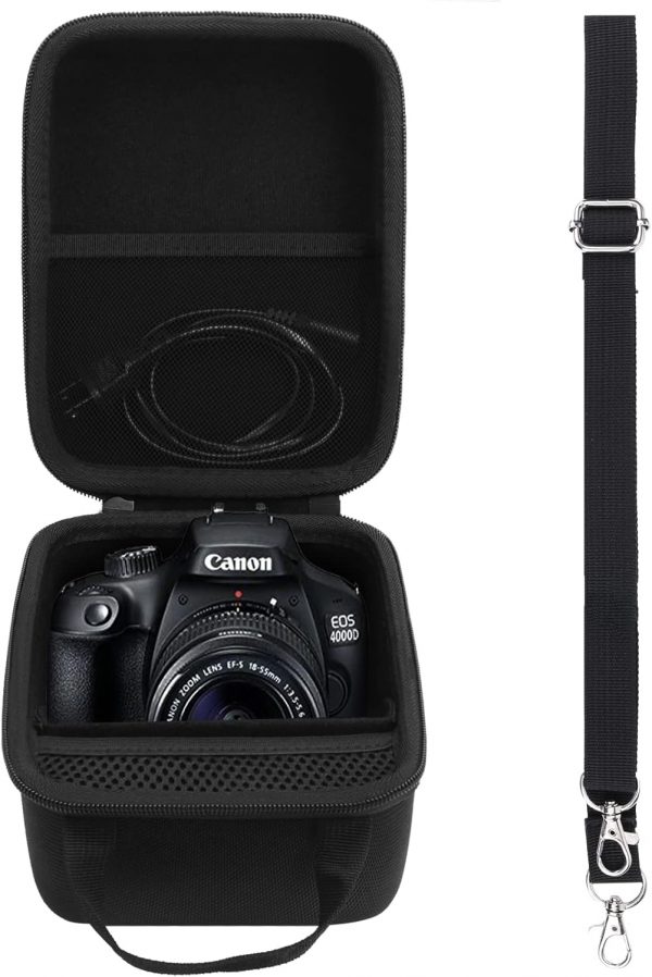 co2CREA Hard Protective Case for Canon EOS 4000D /2000D DSLR... - Image 2