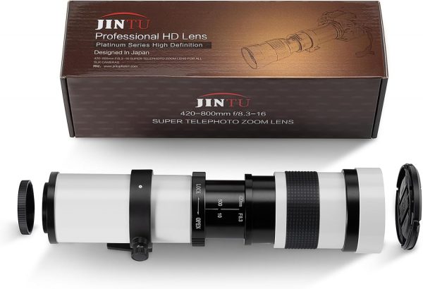 EF/EF Mount Telephoto Lens JINTU 420-800mm f/8.3 Manual Zoom... - Image 8