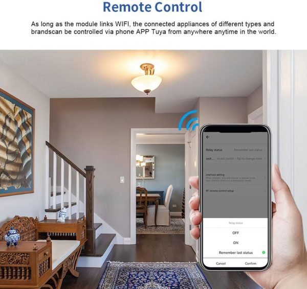 Dovhmoh 1 PCS Tuya USB Smart Switch WiFi Controller Smart Li... - Image 8