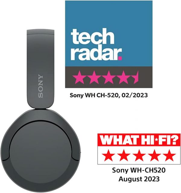 Sony WH-CH520 Wireless Bluetooth Headphones - up to 50 Hours... - Image 4