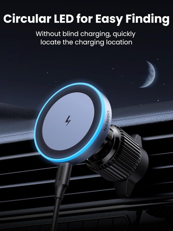 UGREEN Wireless Car Mount Charger 15W Wireless Car Charger C... - Image 9