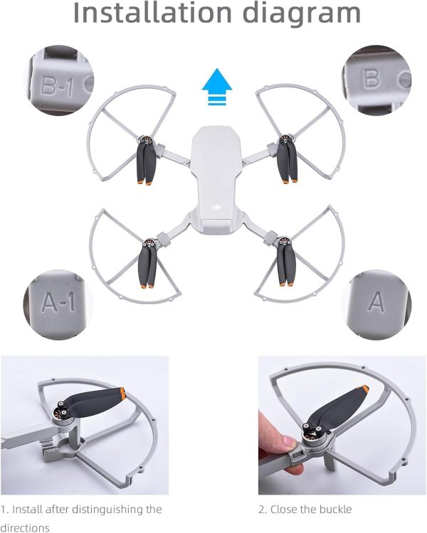 Propeller Guard+16PCS Propeller Blade +Propeller Holder Star... - Image 5