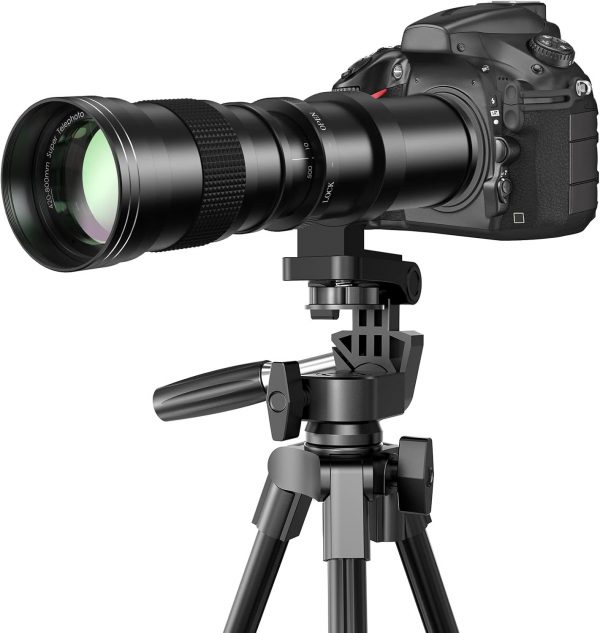 EF/EF-S 420-800mm F/8.3 Telephoto Zoom Lens - Manual DSLR Ca... - Image 2