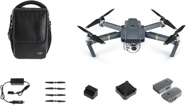 DJI 2Z50228 Mavic Pro Drone Combo Kit - Grey