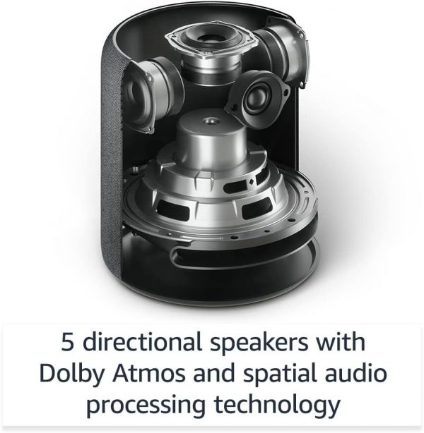 Echo Studio (Newest gen) | Our best-sounding Wi-Fi and Bluet... - Image 4
