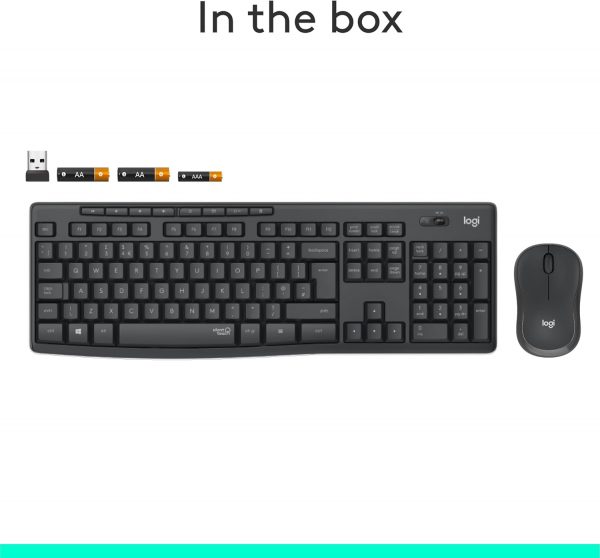 Logitech MK295 Silent Wireless Mouse & Keyboard Combo with S... - Image 10