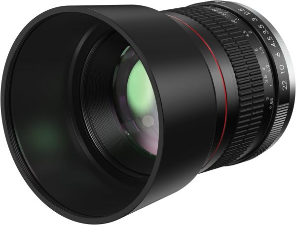 Lightdow EF 85mm F1.8 Manual Focus Lens for Canon EF/EF-S Mo... - Image 10