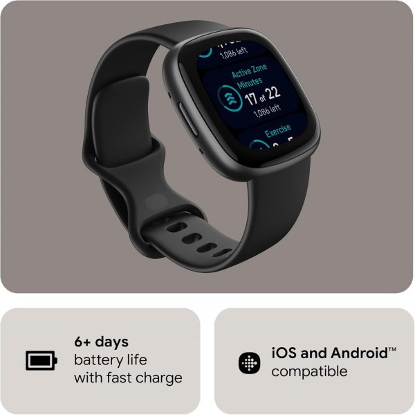 Google Fitbit Versa 4 Fitness Smartwatch with built-in GPS a... - Image 3