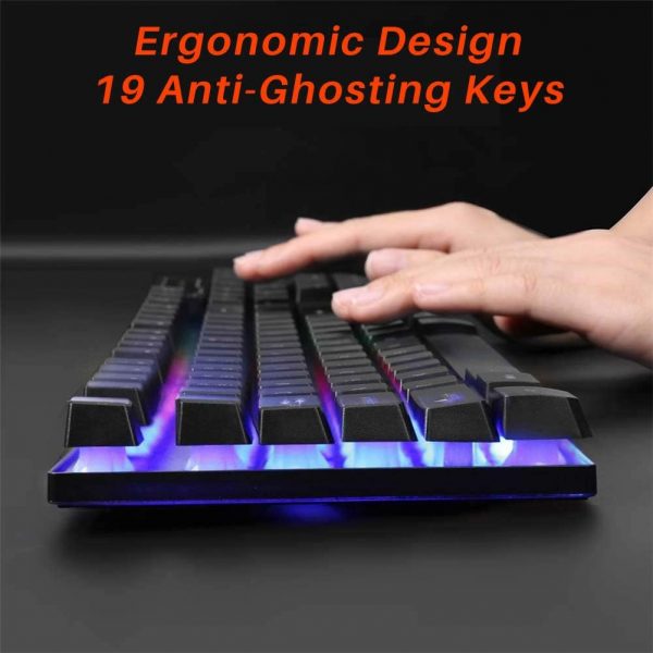 Combrite Raptor Gaming Keyboard And Mouse Set With Large Mou... - Image 8