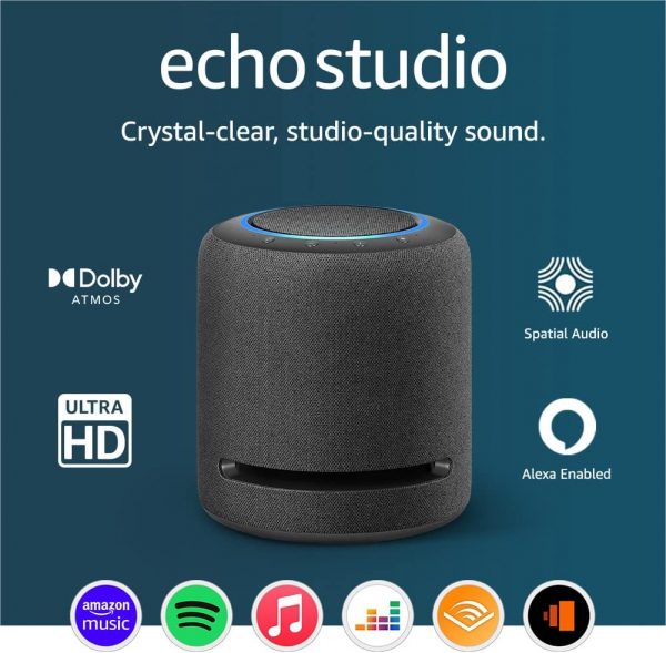 Echo Studio (Newest gen) | Our best-sounding Wi-Fi and Bluet... - Image 2