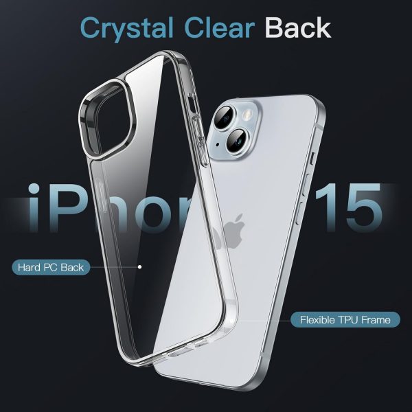 JETech Case for iPhone 15 6.1-Inch, Non-Yellowing Shockproof... - Image 4