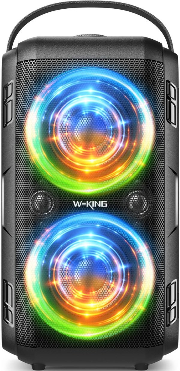 W-KING Bluetooth Speaker Loud- (180W PEAK)80W Super Bass, Hu... - Image 2