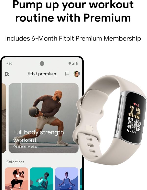 Google Fitbit Charge 6 Activity Tracker with 6-months Premiu... - Image 8