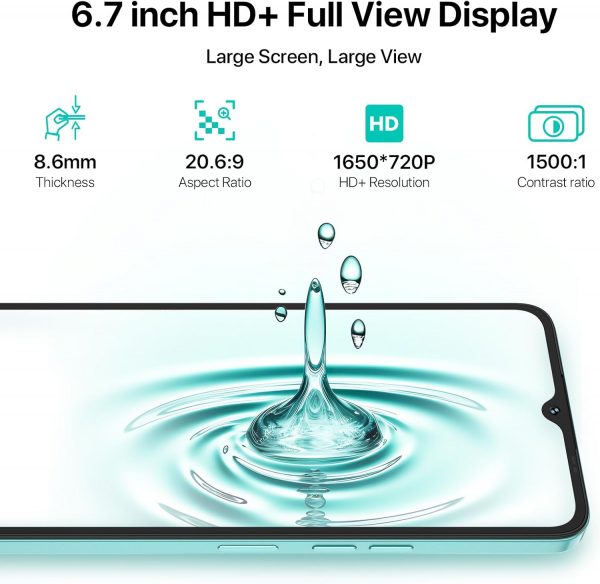 UMIDIGI A15 NFC Smartphone 16(8+8)GB+256GB Memory,Android 13... - Image 5