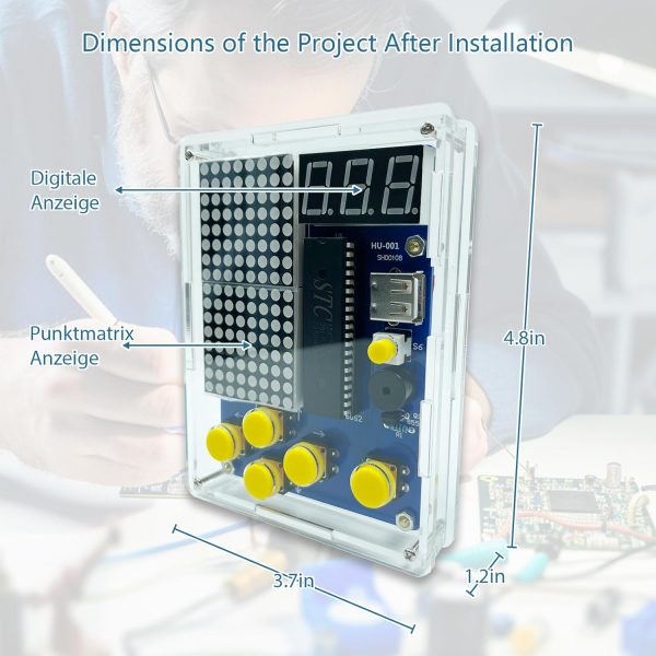 EI Electronic Pixel games Electronic DIY kits for teenagers ... - Image 7