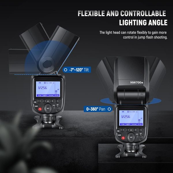 NEEWER NW700-C Flash TTL Speedlite Speedlight Compatible wit... - Image 8