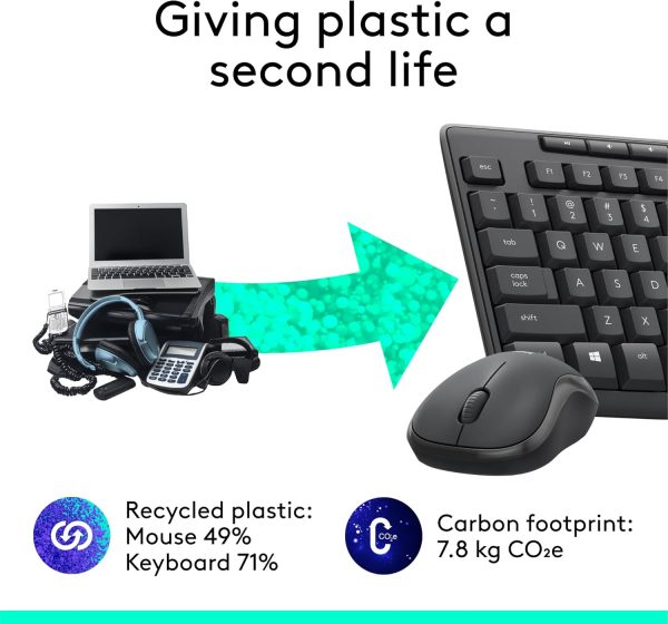 Logitech MK295 Silent Wireless Mouse & Keyboard Combo with S... - Image 6