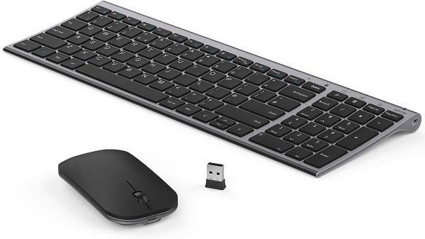 seenda WGJP-031B Wireless Keyboard Mouse Set, Ultra Thin Com... - Image 2