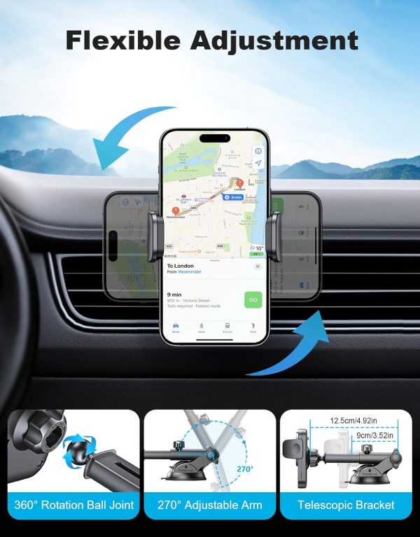 Mohard for MagSafe Car Charger, [15W Fast Charging] Magnetic... - Image 7
