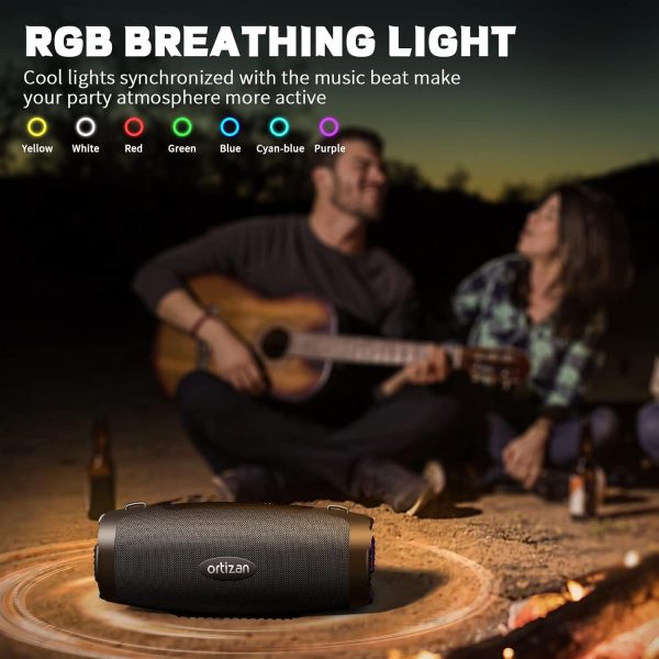 Ortizan Bluetooth Speakers 80W Speakers Wireless Bluetooth 5... - Image 6