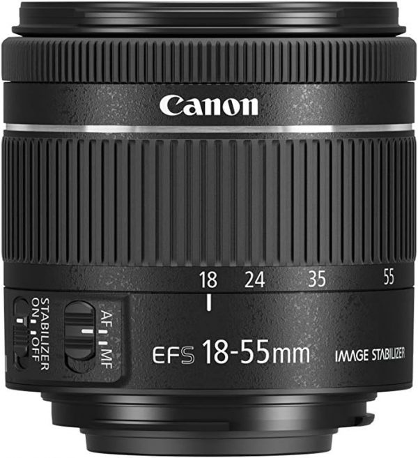 Canon EF-S 18-55 mm f/4-5.6 IS STM Lens for Camera - Black - Image 3