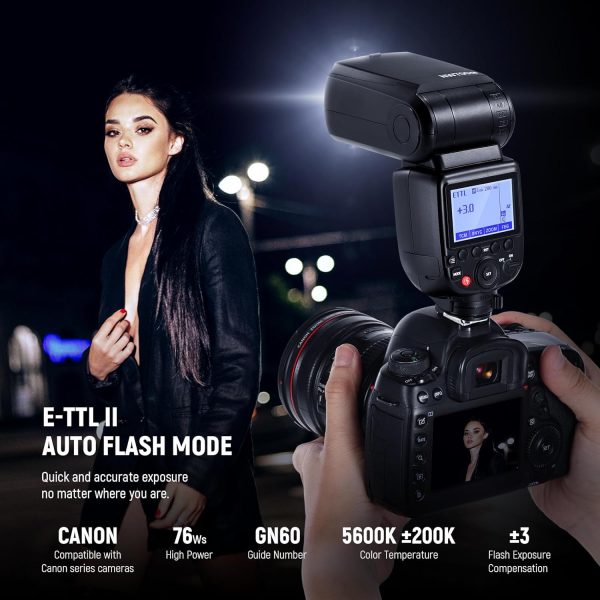 NEEWER NW700-C Flash TTL Speedlite Speedlight Compatible wit... - Image 3