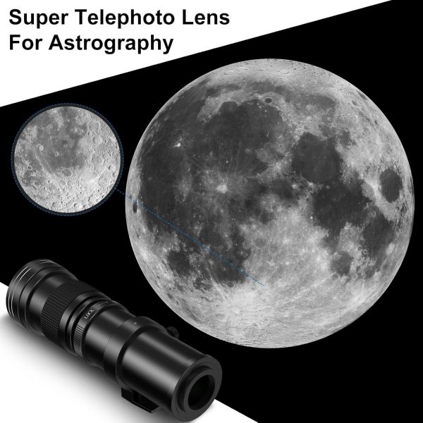 EF/EF-S 420-800mm F/8.3 Telephoto Zoom Lens - Manual DSLR Ca... - Image 6